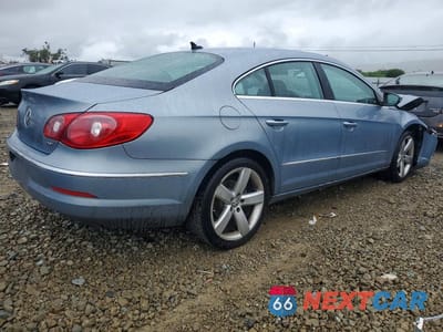 Trzecie zdjęcie samochodu z tyłu: 2012 VOLKSWAGEN CC LUXURY VIN:WVWHP7AN2CE507359 - miniatura