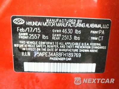 Zdjęcie 12 z 12 samochodu: 2015 HYUNDAI SONATA LIMITED 2.0T VIN:5NPE34AB8FH189769 - miniatura