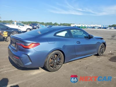 Trzecie zdjęcie samochodu z tyłu: 2022 BMW 430I VIN:WBA53AP02NCK03337 - miniatura