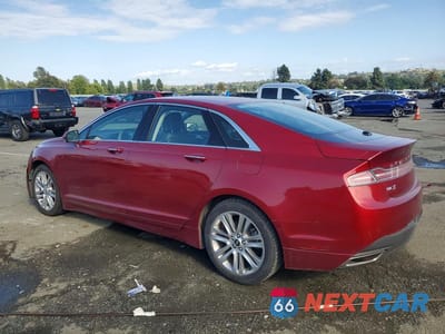 Drugie zdjęcie samochodu z przodu: 2014 LINCOLN MKZ HYBRID VIN:3LN6L2LU0ER800697 - miniatura