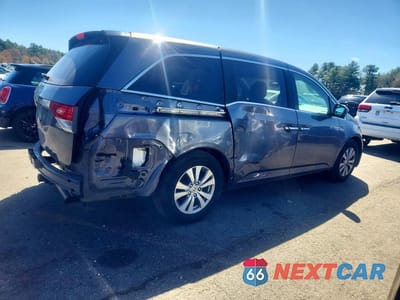 Trzecie zdjęcie samochodu z tyłu: 2016 HONDA ODYSSEY EXL VIN:5FNRL5H68GB018617 - miniatura