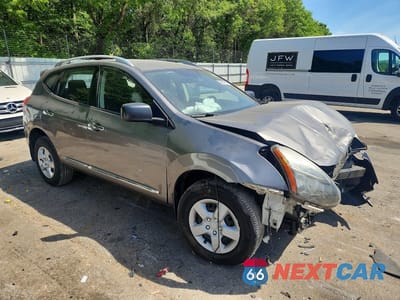 Czwarte zdjęcie samochodu z boku: 2015 NISSAN ROGUE SELECT S VIN:JN8AS5MT8FW660829 - miniatura