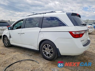 Drugie zdjęcie samochodu z przodu: 2013 HONDA ODYSSEY EX VIN:5FNRL5H42DB068245 - miniatura