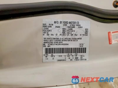 Zdjęcie 13 z 13 samochodu: 2009 FORD EXPLORER EDDIE BAUER VIN:1FMEU74E29UA02004 - miniatura