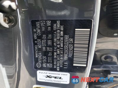 Zdjęcie 13 z 13 samochodu: 2024 HYUNDAI VENUE LIMITED VIN:KMHRC8A30RU326968 - miniatura