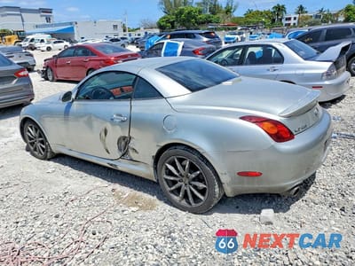 Drugie zdjęcie samochodu z przodu: 2002 LEXUS SC 430 BASE VIN:JTHFN48Y120007019 - miniatura