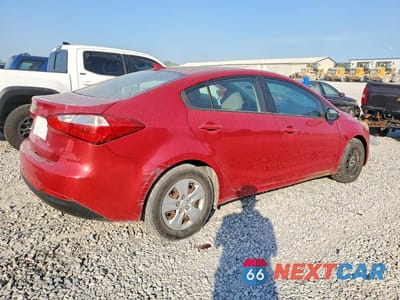 Trzecie zdjęcie samochodu z tyłu: 2015 KIA FORTE LX VIN:KNAFX4A66F5288499 - miniatura