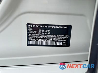 Zdjęcie 10 z 14 samochodu: 2019 BMW 430I GRAN COUPE VIN:WBA4J1C56KBM14559 - miniatura