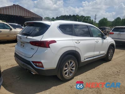 Trzecie zdjęcie samochodu z tyłu: 2019 HYUNDAI SANTA FE SE 2.4L VIN:5NMS23ADXKH081999 - miniatura