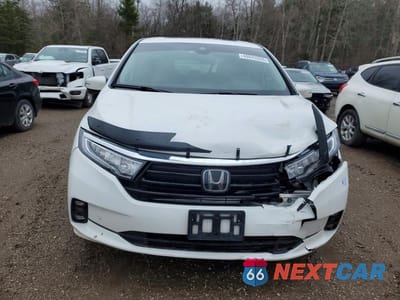 Piąte zdjęcie samochodu w środku: 2022 HONDA ODYSSEY EXL VIN:5FNRL6H62NB504469 - miniatura