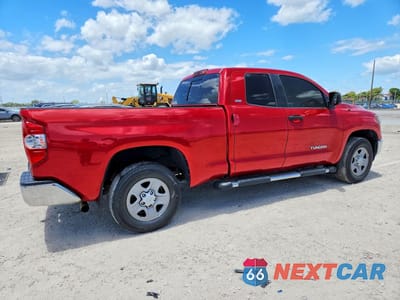 Trzecie zdjęcie samochodu z tyłu: 2019 TOYOTA TUNDRA SR5 VIN:5TFRM5F10KX144280 - miniatura
