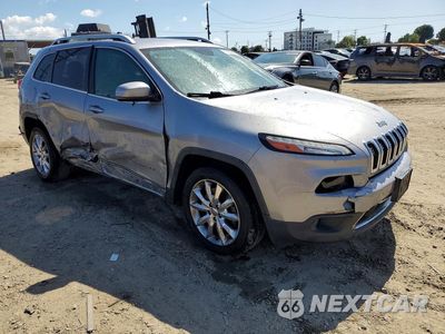 Czwarte zdjęcie samochodu z boku: 2017 JEEP CHEROKEE LIMITED VIN:1C4PJLDB6HW534363 - miniatura