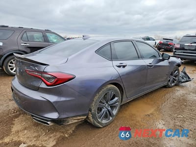 Trzecie zdjęcie samochodu z tyłu: 2021 ACURA TLX TECH A VIN:19UUB5F50MA015689 - miniatura