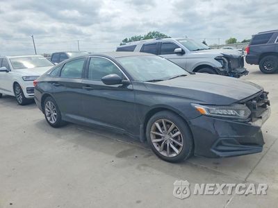 Czwarte zdjęcie samochodu z boku: 2021 HONDA ACCORD LX VIN:1HGCV1F14MA053676 - miniatura