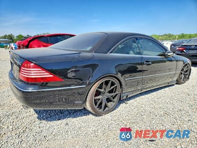 Trzecie zdjęcie samochodu z tyłu: 2003 MERCEDES-BENZ CL 500 VIN:WDBPJ75JX3A034725 - miniatura