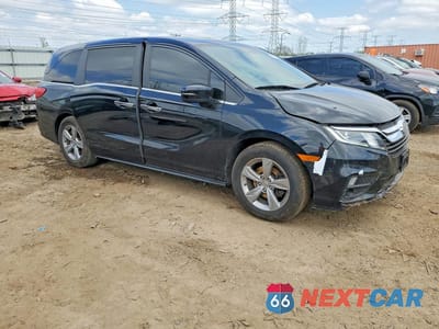 Czwarte zdjęcie samochodu z boku: 2018 HONDA ODYSSEY EXL VIN:5FNRL6H73JB036710 - miniatura