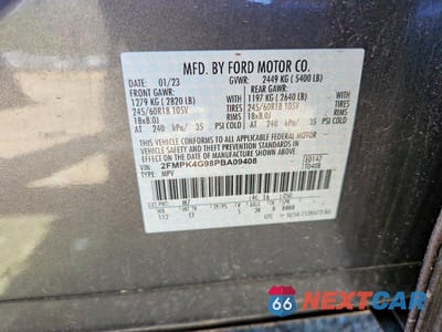 Zdjęcie 13 z 13 samochodu: 2023 FORD EDGE SE VIN:2FMPK4G98PBA09408 - miniatura