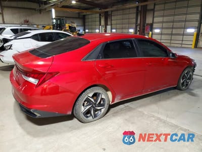 Trzecie zdjęcie samochodu z tyłu: 2022 HYUNDAI ELANTRA SEL VIN:5NPLN4AGXNH069905 - miniatura