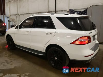 Drugie zdjęcie samochodu z przodu: 2015 MERCEDES-BENZ ML 350 4MATIC VIN:4JGDA5HBXFA511358 - miniatura