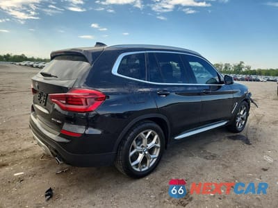 Trzecie zdjęcie samochodu z tyłu: 2020 BMW X3 SDRIVE30I VIN:5UXTY3C02L9C41336 - miniatura