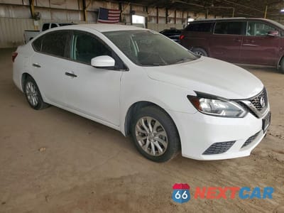 Czwarte zdjęcie samochodu z boku: 2019 NISSAN SENTRA SV VIN:3N1AB7AP9KY368384 - miniatura