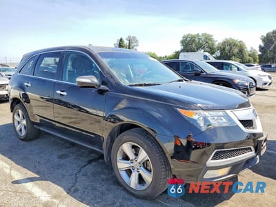 Czwarte zdjęcie samochodu z boku: 2013 ACURA MDX VIN:2HNYD2H27DH503383 - miniatura