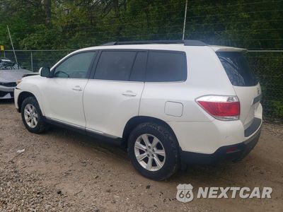 Drugie zdjęcie samochodu z przodu: 2013 TOYOTA HIGHLANDER SE VIN:5TDBK3EH3DS195548 - miniatura