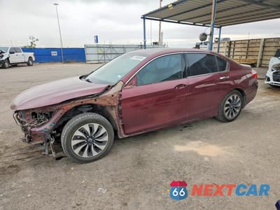 2014 HONDA ACCORD HYBRID EXL 1HGCR6F5XEA001507 - główne zdjęcie licytacji z USA - miniatura
