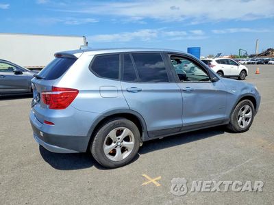 Trzecie zdjęcie samochodu z tyłu: 2012 BMW X3 XDRIVE28I VIN:5UXWX5C59CL726421 - miniatura