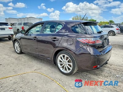 Drugie zdjęcie samochodu z przodu: 2011 LEXUS CT 200 VIN:JTHKD5BH3B2014865 - miniatura