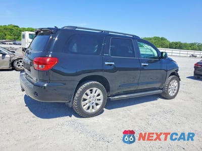 Trzecie zdjęcie samochodu z tyłu: 2016 TOYOTA SEQUOIA PLATINUM VIN:5TDDW5G15GS128236 - miniatura