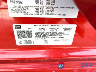 Zdjęcie 13 z 13 samochodu: 2024 CHEVROLET SILVERADO K1500 LT VIN:1GCUDDED7RZ192793 - miniatura