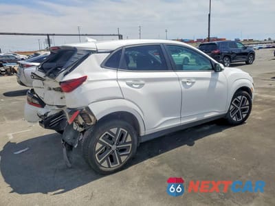 Trzecie zdjęcie samochodu z tyłu: 2023 HYUNDAI KONA ELECTRIC SE VIN:KM8K23AG1PU169958 - miniatura