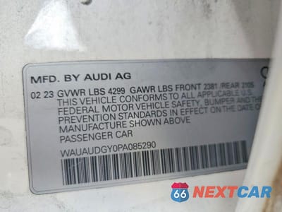 Zdjęcie 12 z 12 samochodu: 2023 AUDI A3 PREMIUM VIN:WAUAUDGY0PA085290 - miniatura