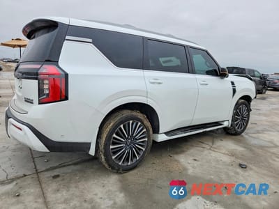 Trzecie zdjęcie samochodu z tyłu: 2025 NISSAN ARMADA PLATINUM RESERVE VIN:JN8AY3CCXS9200844 - miniatura