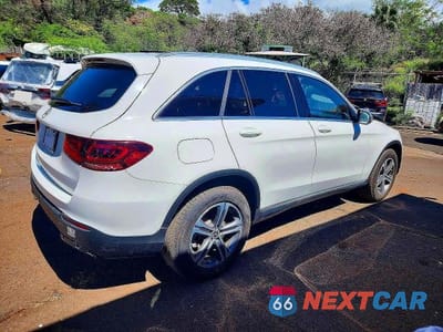 Czwarte zdjęcie samochodu z boku: 2020 MERCEDES-BENZ GLC 300 VIN:WDC0G8DB2LF754552 - miniatura