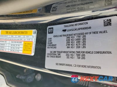 Zdjęcie 14 z 14 samochodu: 2023 GMC YUKON XL DENALI VIN:1GKS2JKL6PR408349 - miniatura