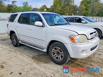 Czwarte zdjęcie samochodu z boku: 2005 TOYOTA SEQUOIA SR5 VIN:5TDZT34A75S255462 - miniatura