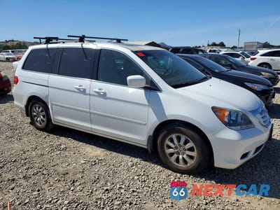 Czwarte zdjęcie samochodu z boku: 2009 HONDA ODYSSEY EXL VIN:5FNRL38659B016895 - miniatura