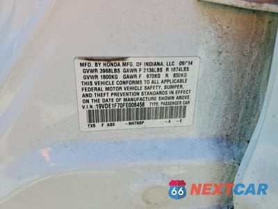Zdjęcie 12 z 12 samochodu: 2015 ACURA ILX 20 TECH VIN:19VDE1F70FE008458 - miniatura