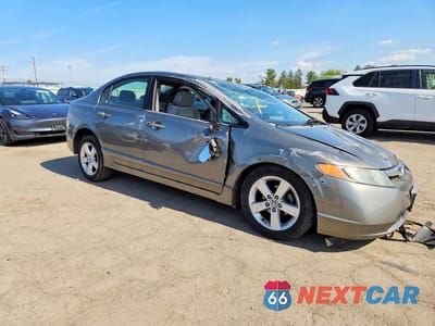 Czwarte zdjęcie samochodu z boku: 2007 HONDA CIVIC EX VIN:1HGFA16877L052164 - miniatura