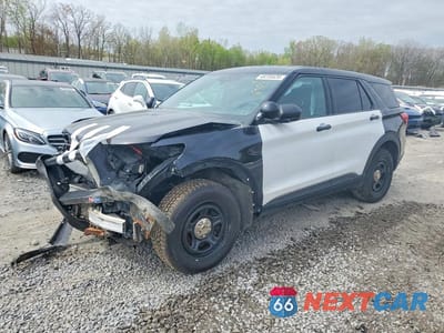 2022 FORD EXPLORER POLICE INTERCEPTOR 1FM5K8AW0NNA04668 - główne zdjęcie licytacji z USA - miniatura