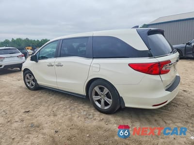 Drugie zdjęcie samochodu z przodu: 2018 HONDA ODYSSEY EXL VIN:5FNRL6H7XJB085015 - miniatura