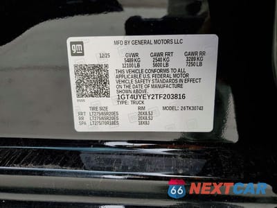 Zdjęcie 12 z 12 samochodu: 2026 GMC SIERRA K3500 DENALI ULTIMATE VIN:1GT4UYEY2TF203816 - miniatura