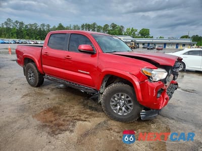 Czwarte zdjęcie samochodu z boku: 2021 TOYOTA TACOMA SR5 VIN:3TYAX5GN8MT016081 - miniatura