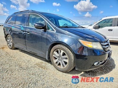 Czwarte zdjęcie samochodu z boku: 2016 HONDA ODYSSEY TOURING VIN:5FNRL5H95GB029696 - miniatura