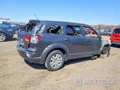 Trzecie zdjęcie samochodu z tyłu: 2015 DODGE JOURNEY SE VIN:3C4PDCAB3FT746653 - miniatura