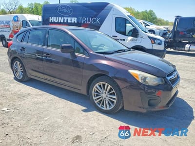 Czwarte zdjęcie samochodu z boku: 2013 SUBARU IMPREZA PREMIUM VIN:JF1GPAD6XDG828963 - miniatura