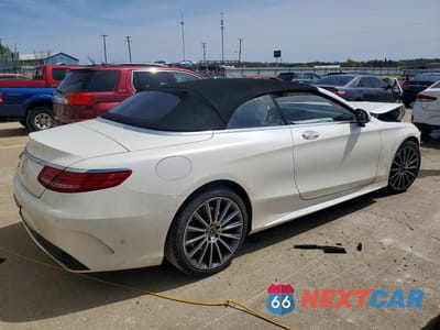 Trzecie zdjęcie samochodu z tyłu: 2017 MERCEDES-BENZ S 550 VIN:WDDXK8CB2HA029550 - miniatura