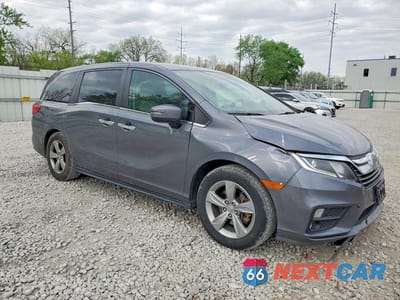Czwarte zdjęcie samochodu z boku: 2018 HONDA ODYSSEY EXL VIN:5FNRL6H7XJB009312 - miniatura